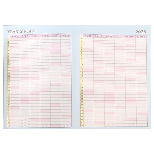 Sanrio Original Block Type B6 Diary - Cinnamoroll : 2026