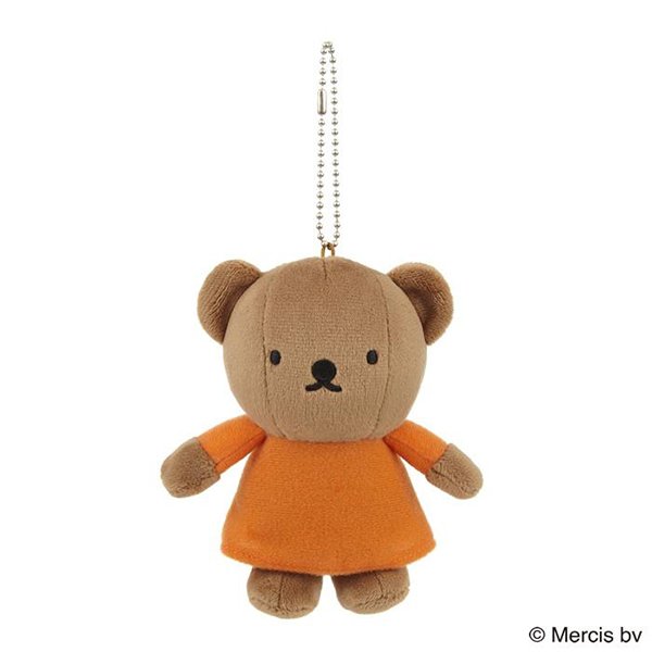 Boris Orange Dress Plush Keychain