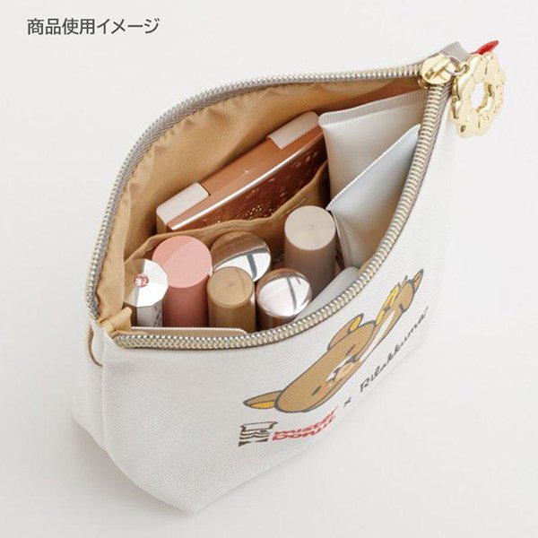 San-X Cosmetic Pouch - Rilakkuma : Mister Donut