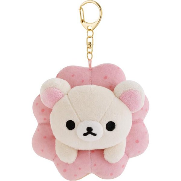 San-X Korilakkuma donut keychain - Rilakkuma : Mister Donut