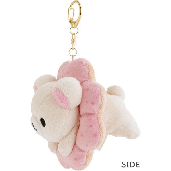 San-X Korilakkuma donut keychain - Rilakkuma : Mister Donut