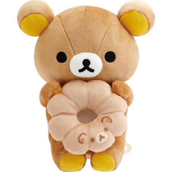 San-X Plush Toy (S) - Rilakkuma : Mister Donut Standing
