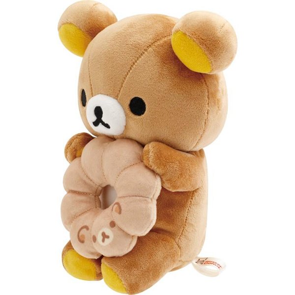 San-X Plush Toy (S) - Rilakkuma : Mister Donut Standing
