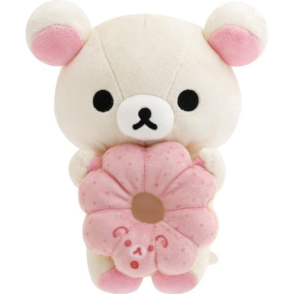 San-X Plush Toy (S) - Korilakkuma : Mister Donut Standing