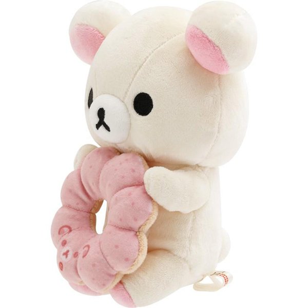 San-X Plush Toy (S) - Korilakkuma : Mister Donut Standing