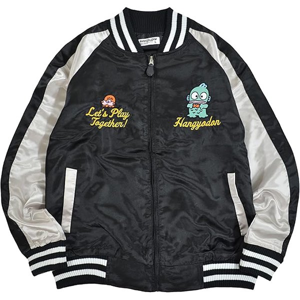 Cinamoroll Adult Biker Jacket with Embroidery