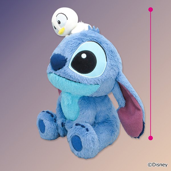 Stitch fluffy soft toy