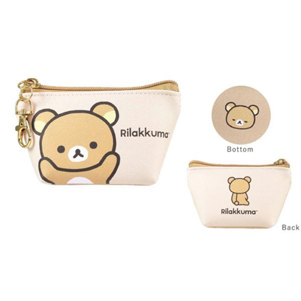Japan San-X Triangular Mini Pouch - Rilakkuma