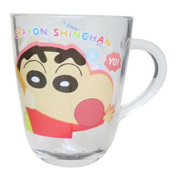 Crayon Shin Chan Acrylic Cup With Handle Nohara Family
