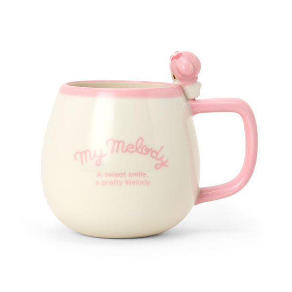Sanrio Original Mascot Mug (Hello Kitty / Melody / Kuromi / Cinamoroll / Hangyodon )