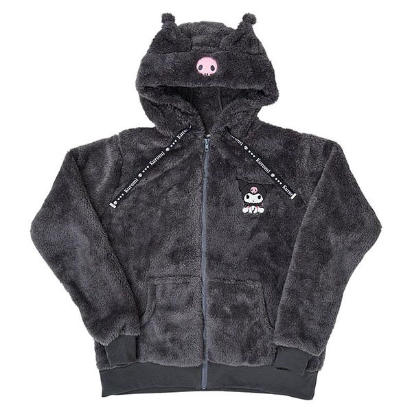 Sanrio Kuromi Zip-Up Boa Parka