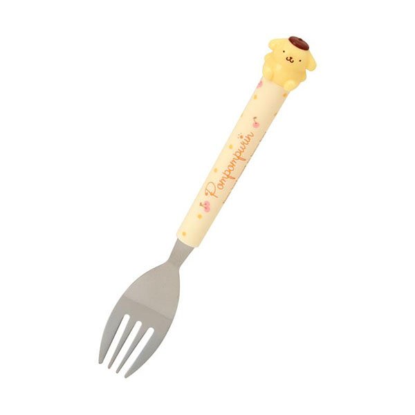 Sanrio Original Mascot Spoon / Fork - Pom pom purin