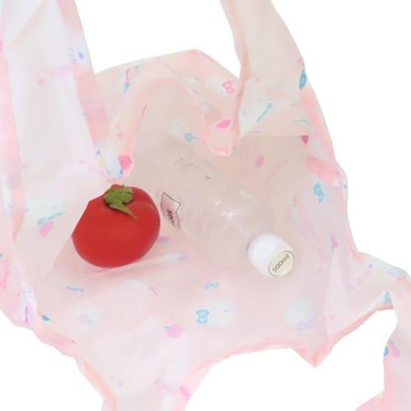 Hello Kitty Sanrio Eco Shopping Bag & Mascot Pouch