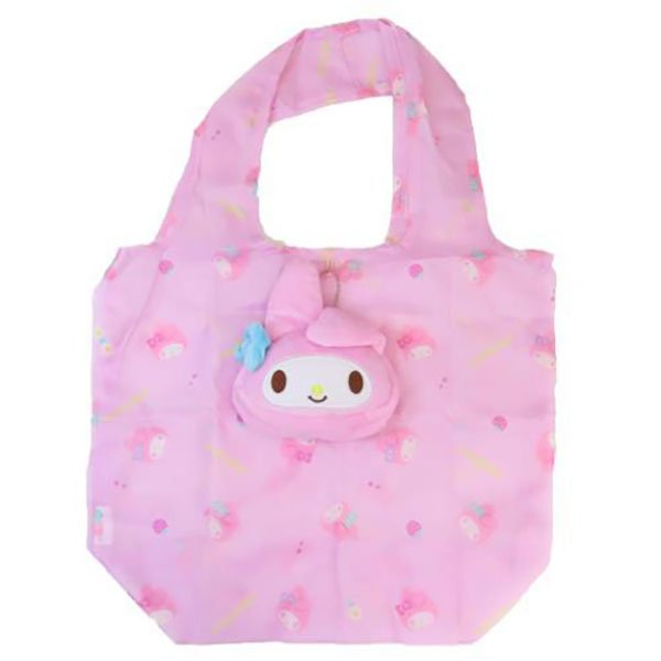 Sanrio Eco Shopping Bag & Mascot Pouch - My Melody