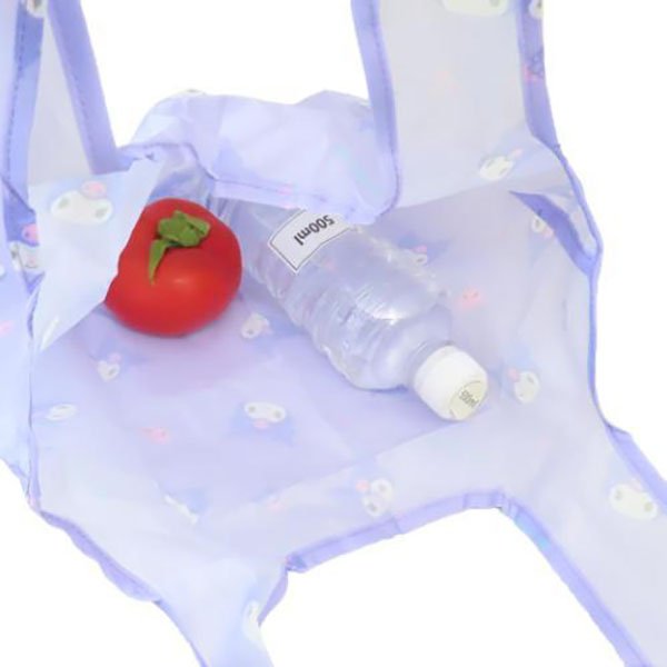 Sanrio Eco Shopping Bag & Mascot Pouch - Kuromi