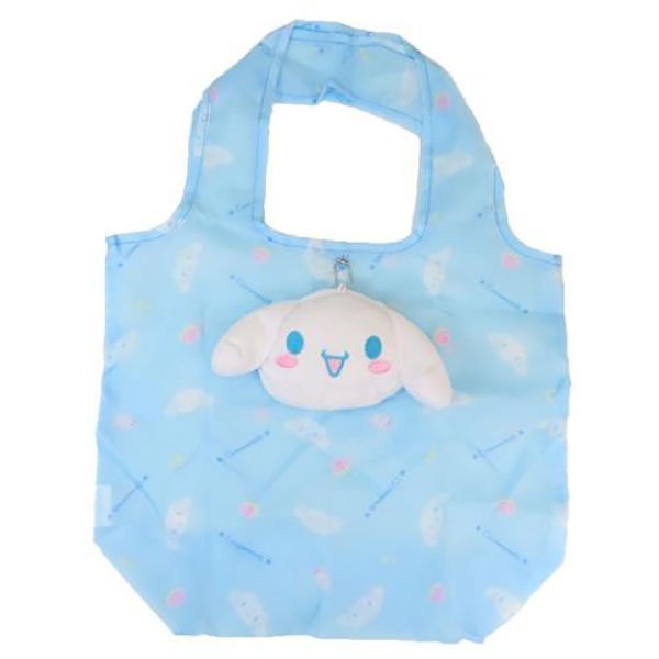 Sanrio Eco Shopping Bag & Mascot Pouch - Cinamoroll