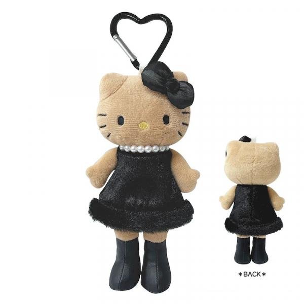 Sanrio Style Up Mascot - Hello Kitty : Gogo Gal Collection Black