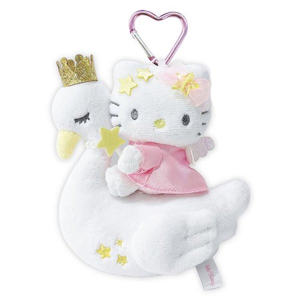 Sanrio Premium Mascot Holder - Hello Kitty : Fantasy Collection Swan