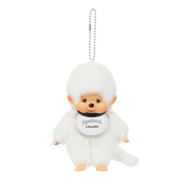 Monchhichi Colors Keychains (White)