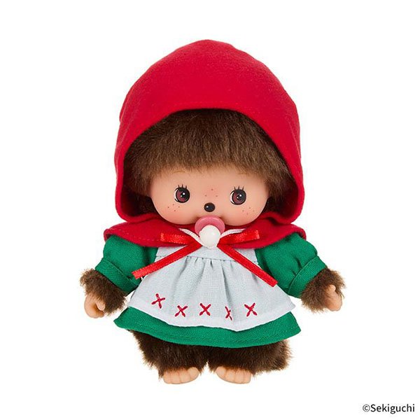 Monchhichi Bebichhichi Girl Red Ridding Hood Plush