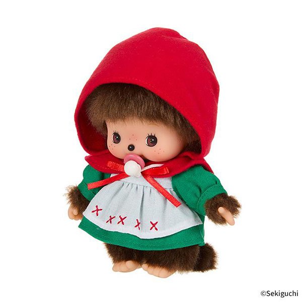 Monchhichi Bebichhichi Girl Red Ridding Hood Plush