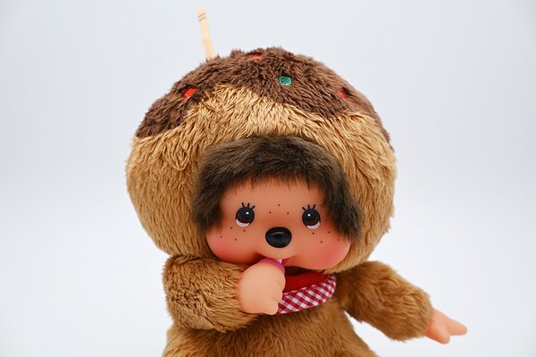 Monchhichi Soft Toy (Osaka Limited - Takoyaki)