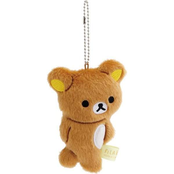 San-X Hanging Plush - Rilakkuma Stay with Me (Rilakkuma / Korilakkuma / Kiiroitori / Koguma)