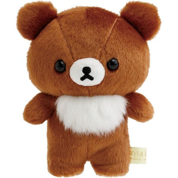 San-X Plush Toy (S) - Chairoikoguma : Rilakkuma Stay with Me Standing