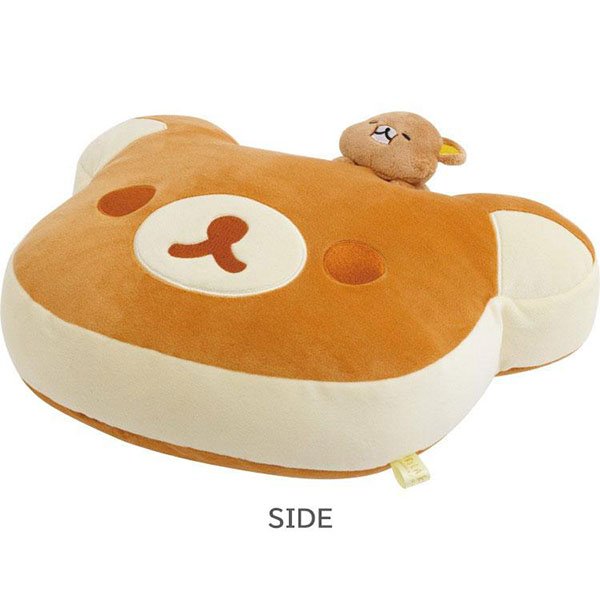 San-X Super Mochimochi Cushion - Rilakkuma Stay with Me Pancake