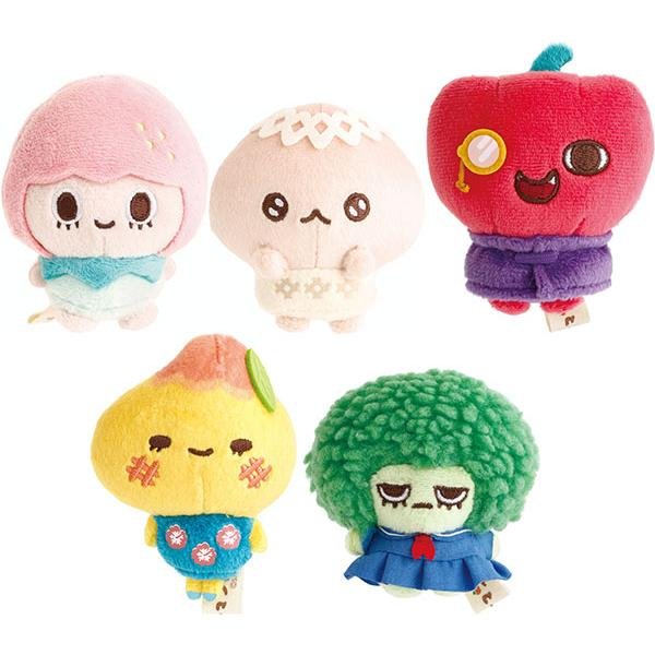 San-x Uso Tantei Tomant Freshly Picked Beanie Plush (Fruits)