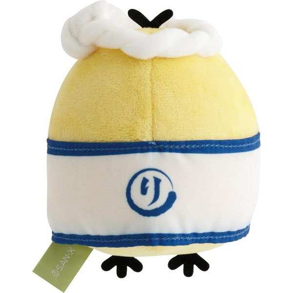 San-X Plush Toy - Kiiroitori : Anytime Sushi Sushi Chef