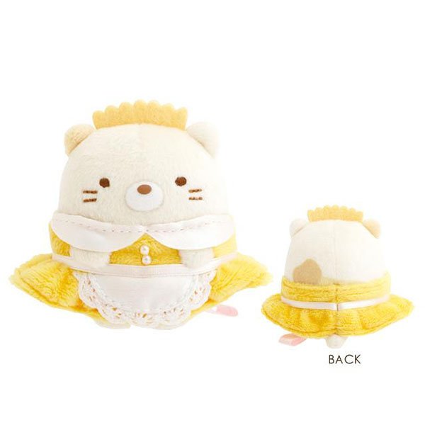 San-X Beanie Plush (SS) - Sumikko Gurashi : Fruit Parlor Waitress Neko