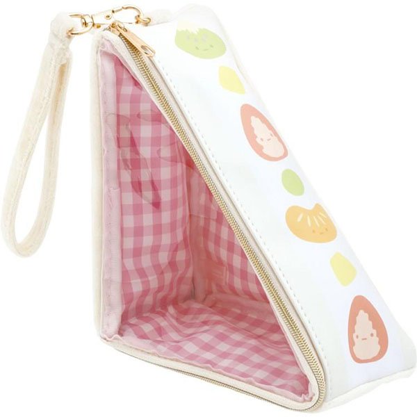 San-X Sumicolle Pouch - Sumikko Gurashi : Fruit Parlor Fruit Sandwich Style