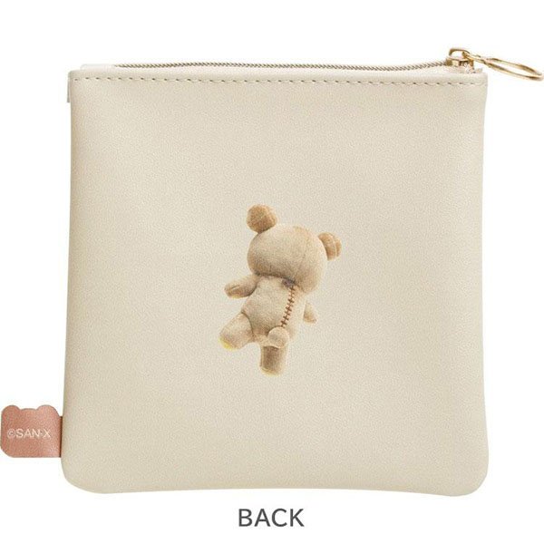 San-X Clear Flat Pouch - Rilakkuma : Photo Series