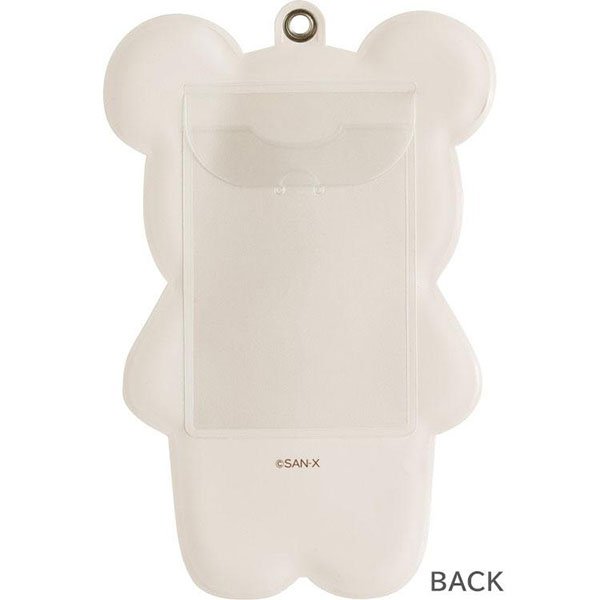 San-X Pass Case Card Holder with Coil - Rilakkuma : Photo Series