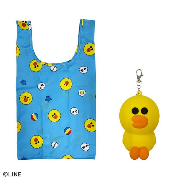 Line Friend Recycle Bag (Sally / Choco)