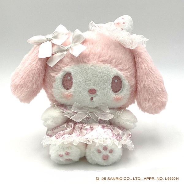 Sanrio Plush Toy - My Melody : White Strawberry Tea Time