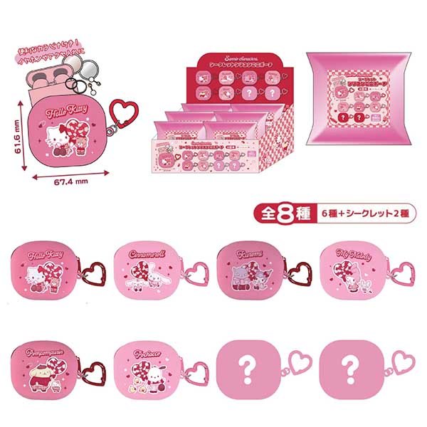 Sanrio Silicon mini pouch blind box