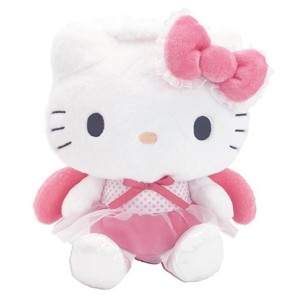 Hello Kitty Angel Ballerina soft toy