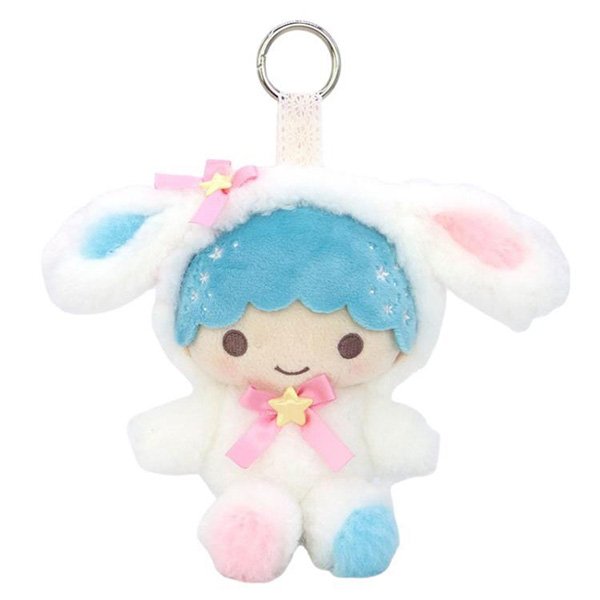 Little Twin Stars : White Rabbit Mascot Keychain