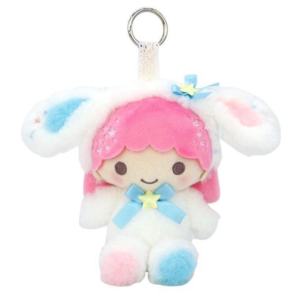 Little Twin Stars : White Rabbit Mascot Keychain
