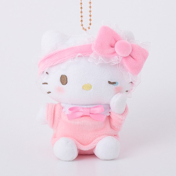 Hello Kitty Pajamas Party Mascot Keychain