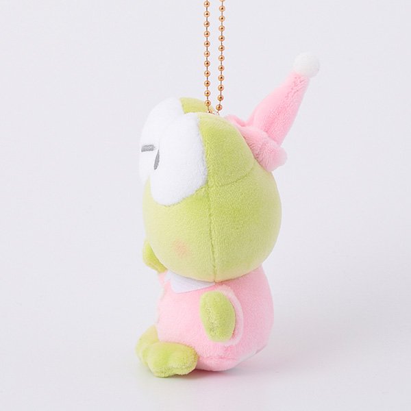 Keroppi Pajamas Party Mascot Keychain