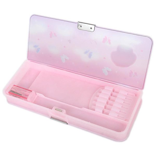 My Melody : Kids Double Side Opening Pen Case