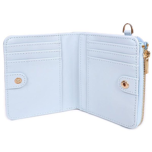 Cinnamoroll : Blue Gold Bifold Wallet