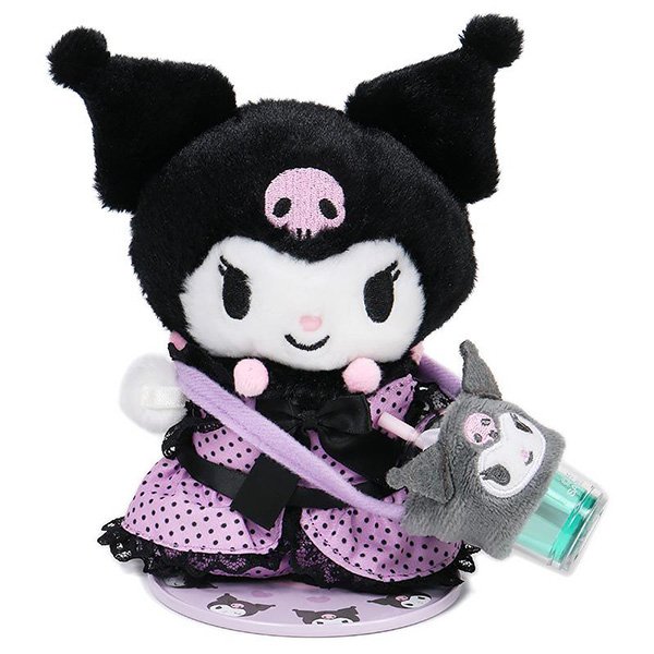 Kuromi : Christmas Sewing Doll Set w/Magnetic Stand