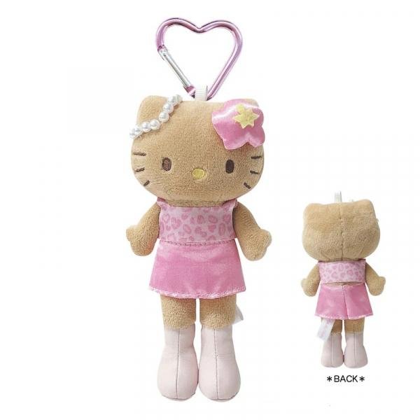 Hello Kitty : Gogo Gal Collection Leopard Pink Style Up Mascot