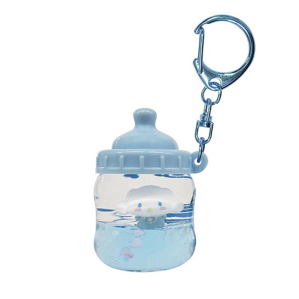 Cinamoroll Puka Puka Baby Bottle Keychain