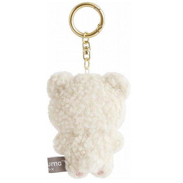 Rilakkuma : New Basic Korilakkuma Fluffy Moko Moko Keychain