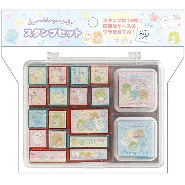 Sumikko Gurashi : Music Star Messages Glitter Stamp Chops Set (M)